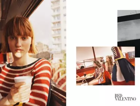 RED Valentino surprinde momentele de zi cu zi pentru campania de primăvară 2017