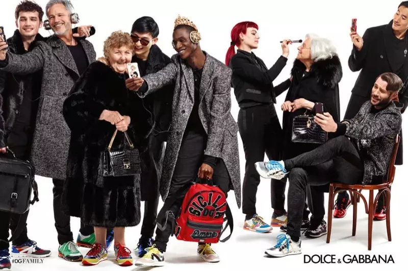 Dolce & Gabbana Meraikan Kempen Keluarga untuk Musim Gugur 2015