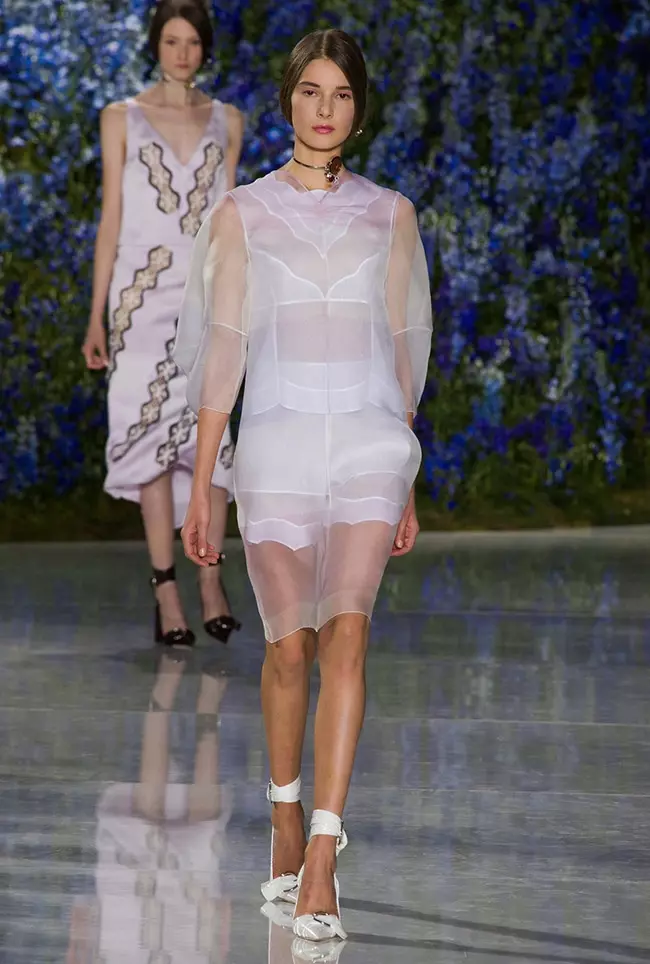 Un look de la collection printemps 2016 de Dior