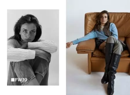 Gisulayan ni Andreea Diaconu ang Mga Trend sa Pagkahulog ni Massimo Dutti sa 2019