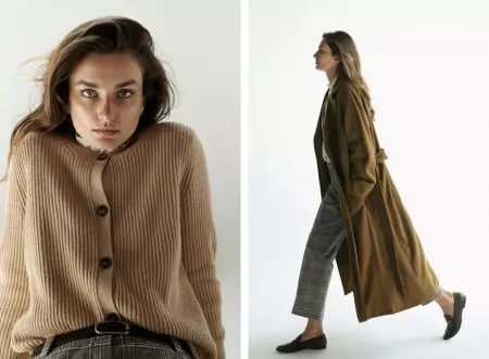 Andreea Diaconu מנסה את הטרנדים של סתיו 2019 של מאסימו דוטי