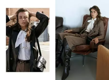 Andreea Diaconu nói về xu hướng mùa thu 2019 của Massimo Dutti