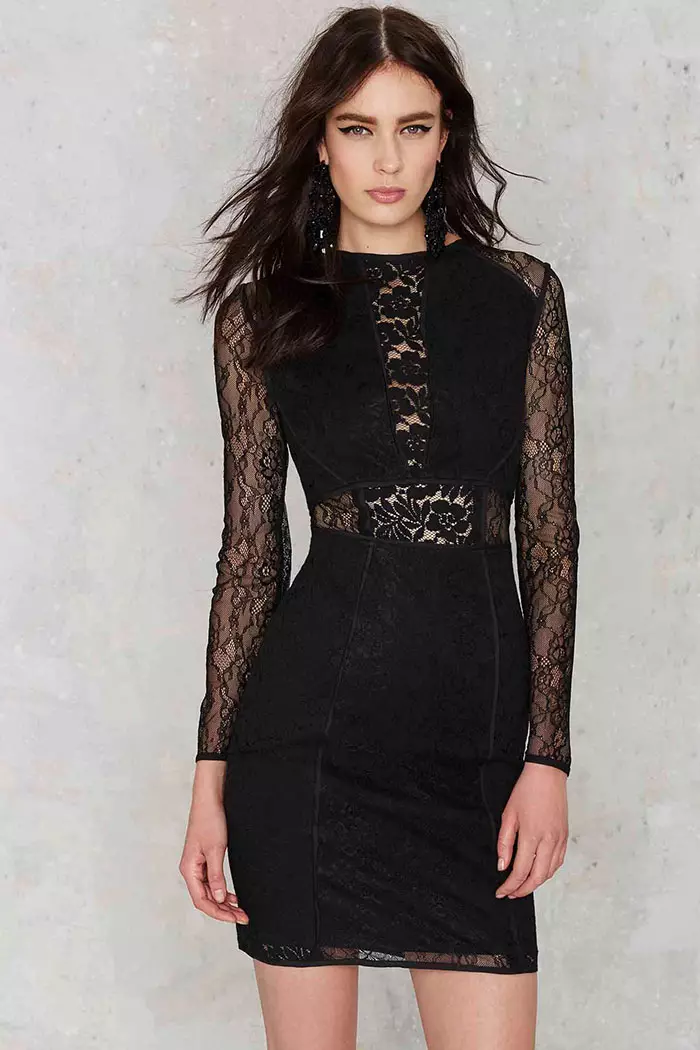 Nasty Gal Lace But Not Least Pitsist minikleit