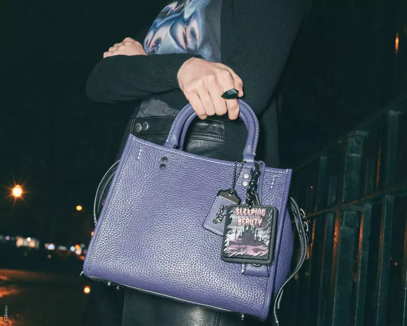 ხელის ჩანთა Disney x Coach 'A Dark Fairy Tale' კოლექციიდან