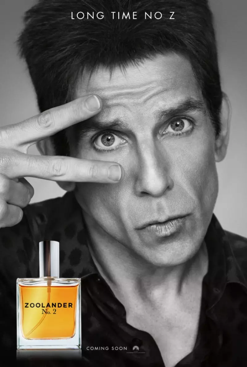 Ben Stiller Zoolander 2 posterində