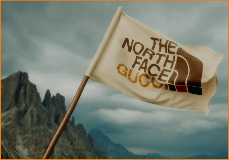 The North Face x Gucci annunciano la collaborazione.