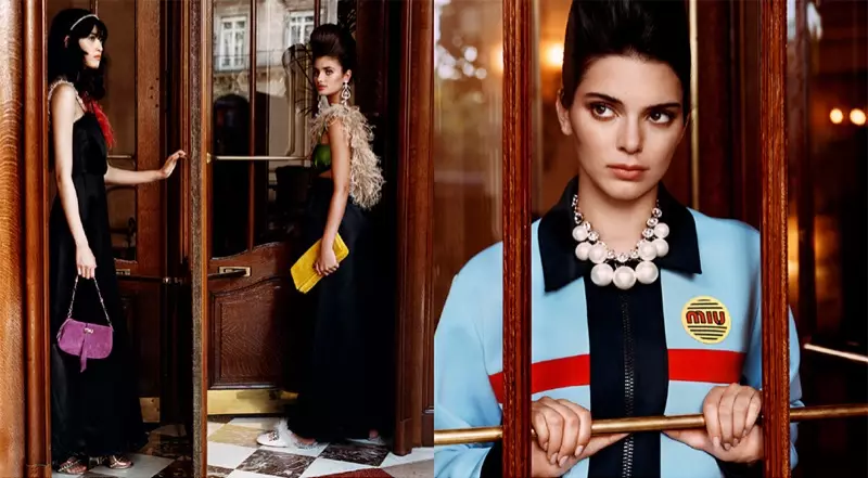 Miu Miu Cruise 2019-kampagne Kendall Jenner