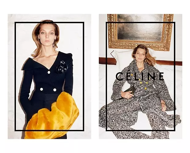 Celine 2014 Fall/Winter Campaign kauban si Daria Werbowy