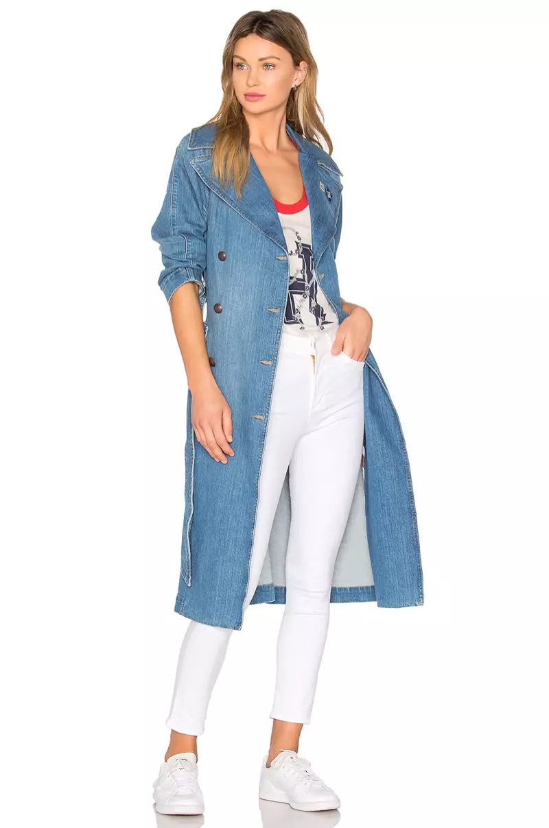 Tommy x Gigi Drapey Trench Coat