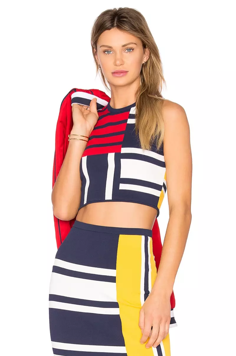 Tommy x Gigi patchwork top i suknja