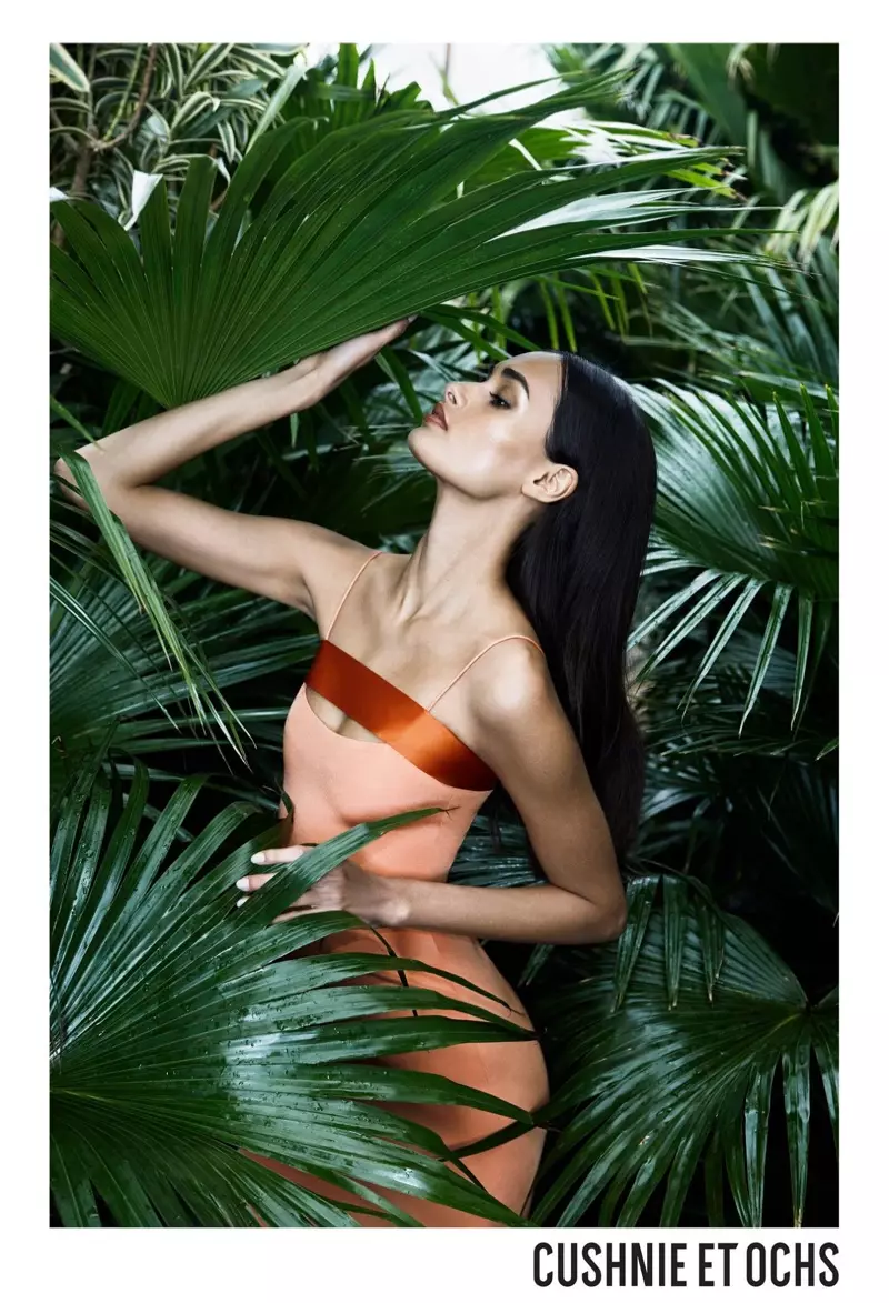 Uma imagem da campanha publicitária da primavera de 2018 da Cushnie et Ochs