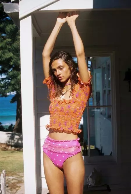 Krini Alejandra Models For Love & Lemons' High Summer 2019 Looks