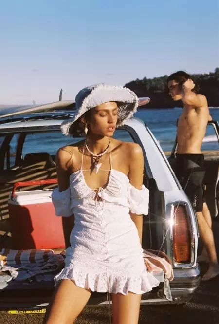 Krini Alejandra Models For Love & Lemons' High Summer 2019 Looks