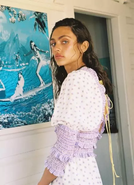 Krini Alejandra Models For Love & Lemons' High Summer 2019 Looks