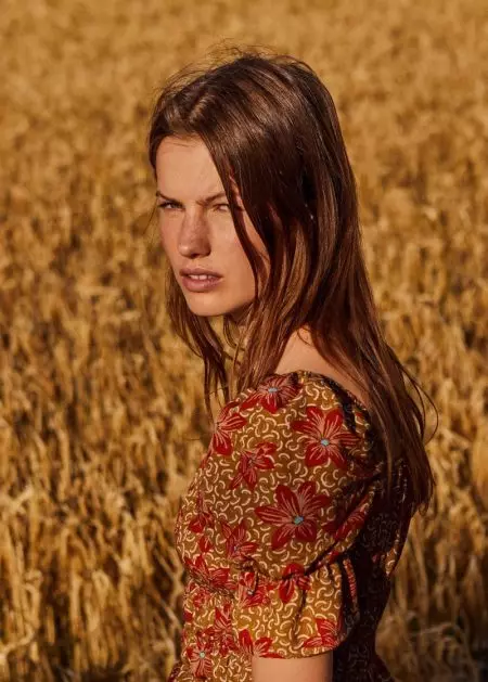 A Countryside Affair: Roos van Elk Wears Mango's Summer Looks