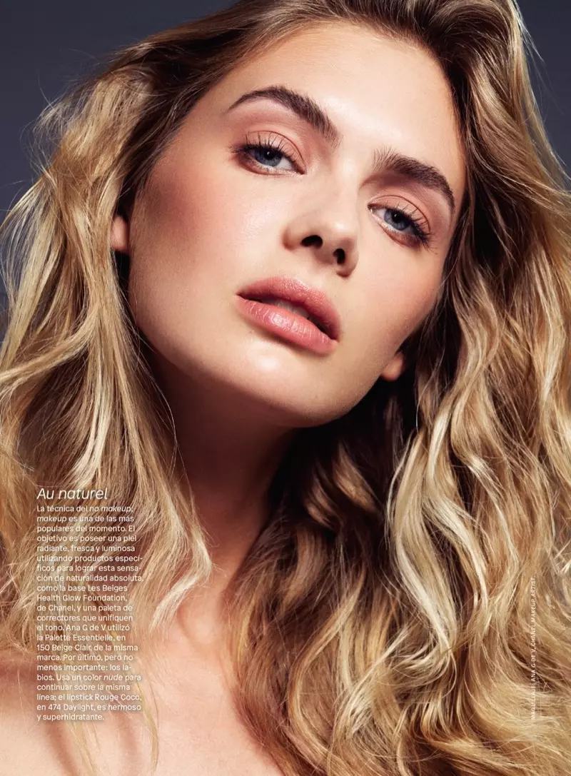 Megan Williams Modelên Luxe Makeup li Glamour Amerîkaya Latîn xuya dike