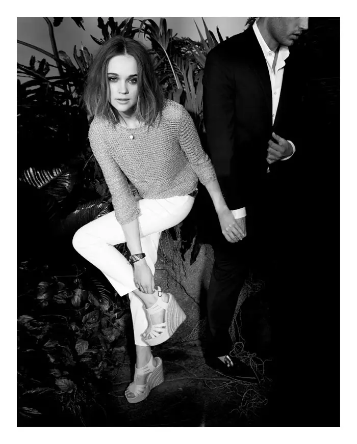 Rosie Tupper para sa Charles David Spring 2012 Campaign ni Yu Tsai