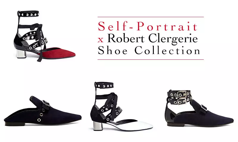 Ինքնադիմանկար x Ռոբերտ Քլերջերիի բուռն կոշիկների հավաքածուն