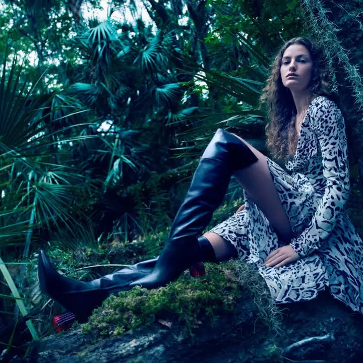 Mario Sorrenti fotografa a campaña outono-inverno 2018 de Roberto Cavalli