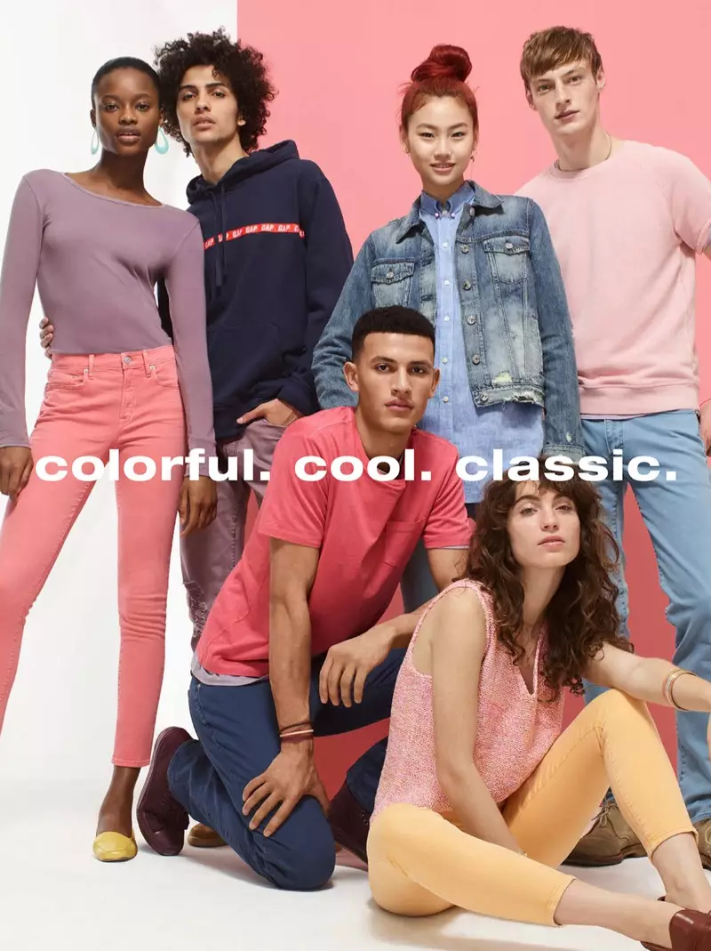 I-Gap ibonisa umkhankaso wayo we-spring-summer 2018