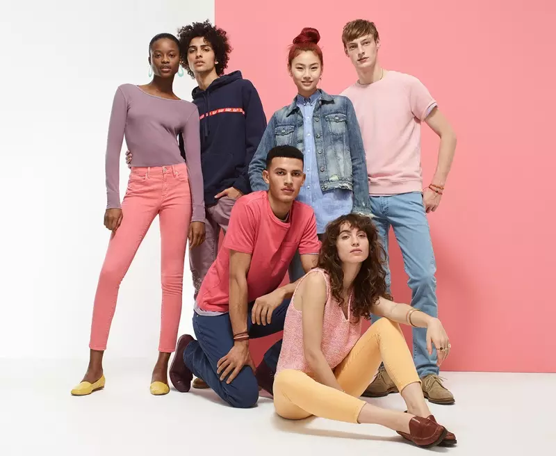 Gap เน้นสียีนส์สำหรับแคมเปญ Spring-Summer 2018