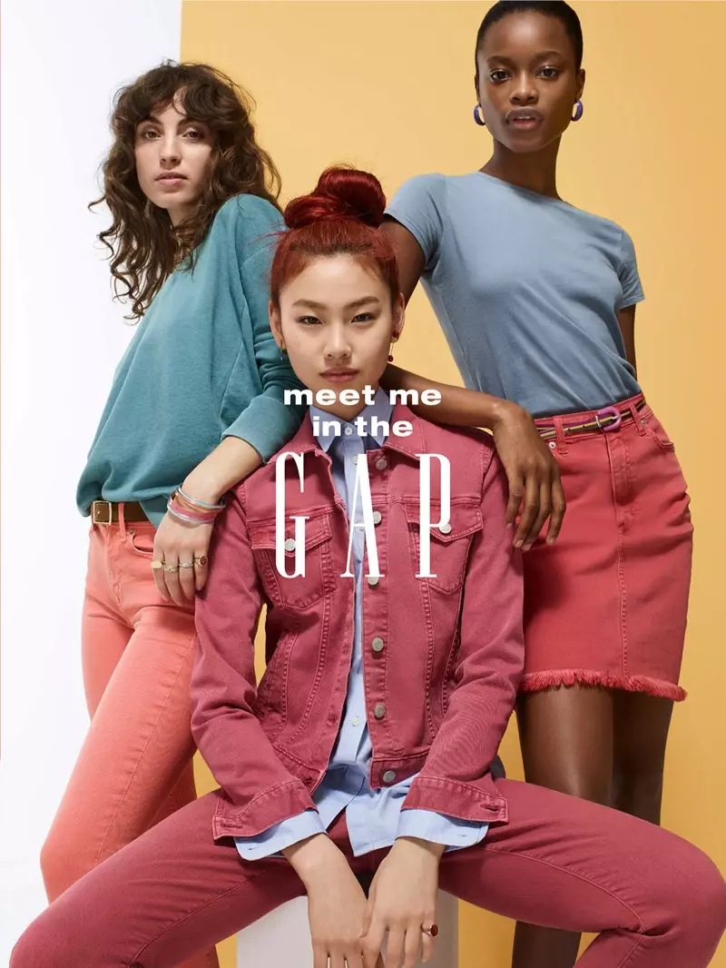 Gap se centra en productes bàsics casuals per a la campanya primavera-estiu 2018