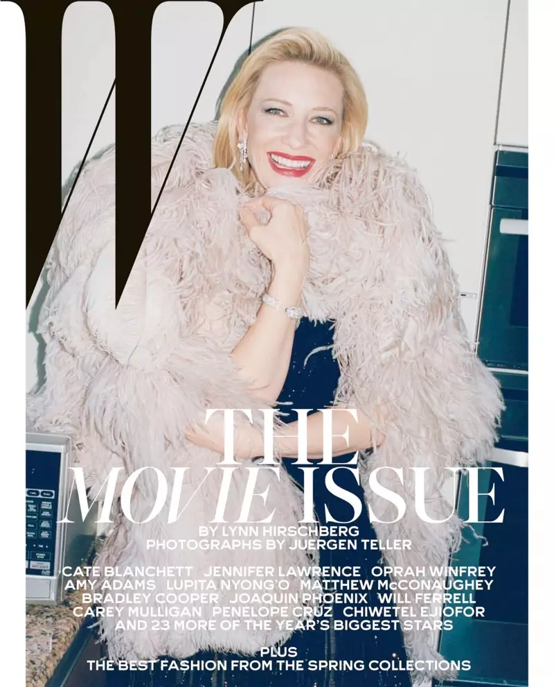 Jennifer Lawrence, Cate Blanchett + Lagi Bintang Cover W Mag's Movie Isu