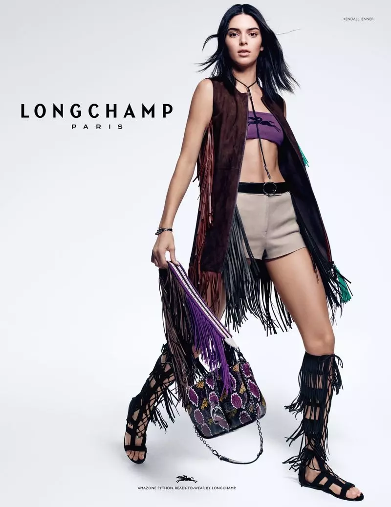 Kendall Jenner Longchamp Spring 2019 Campaign