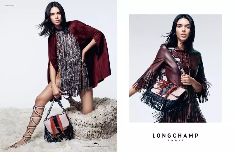 Isang imahe mula sa Longchamp spring 2019 na kampanya sa advertising