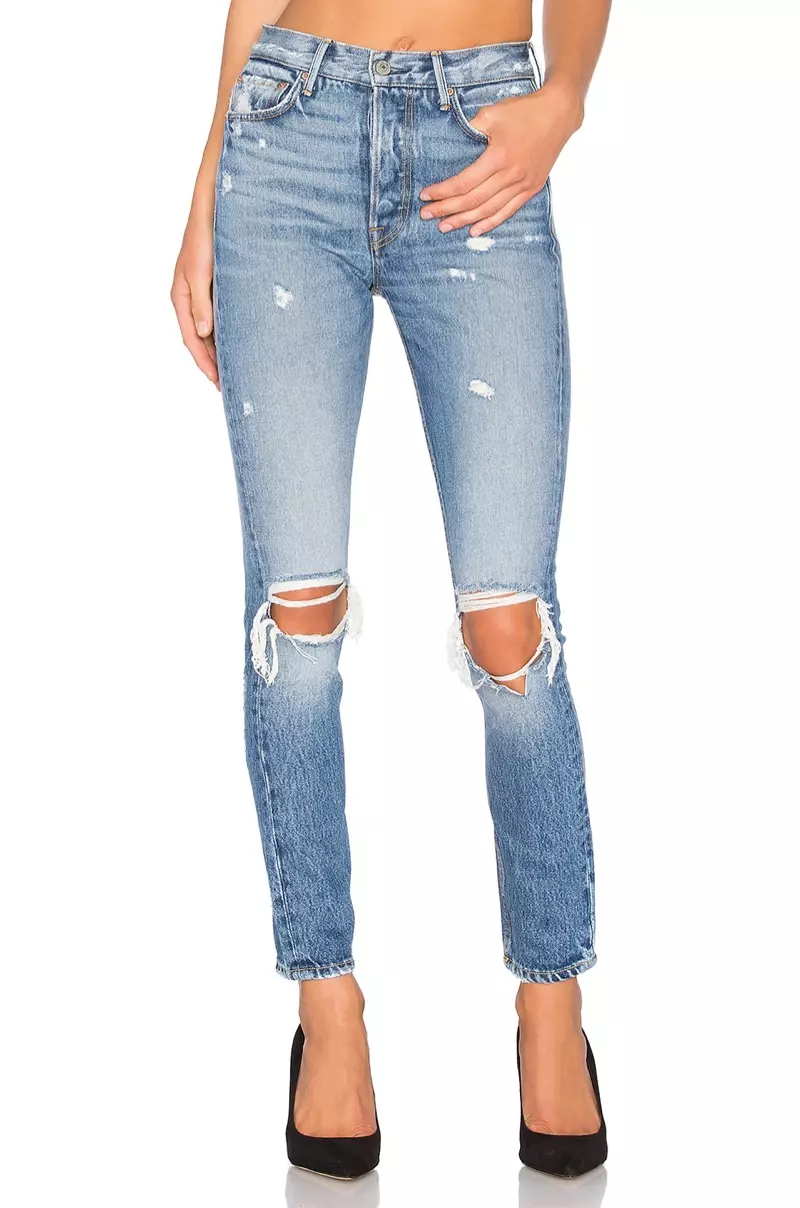 GRLFRND Karolina Skinny Jean me ngritje të lartë 248 dollarë