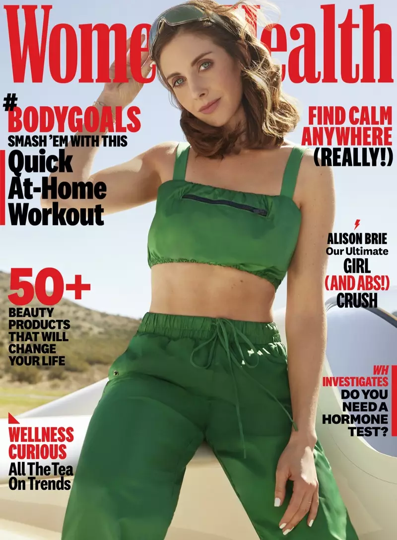 Alison Brie Women's Health 2020 Cover Photos