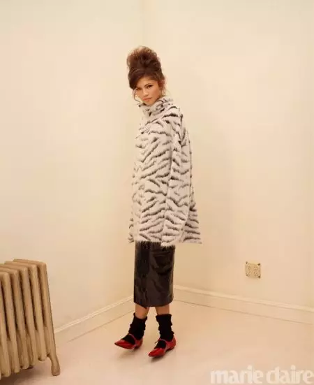 Zendaya kanaliserer 60-tallsstil for Marie Claire-forsidehistorien