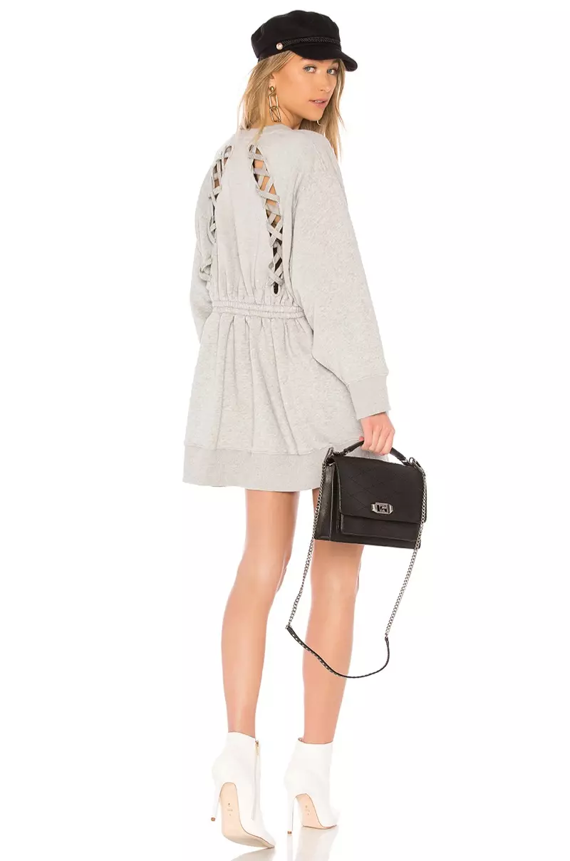 Tommy x Gigi Open Back Sweatshirt Dress $179