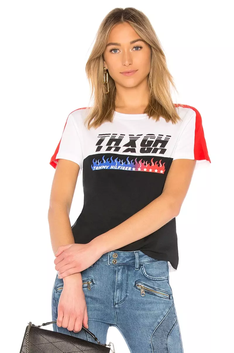 Tommy x Gigi Speed SS T-shirt $60