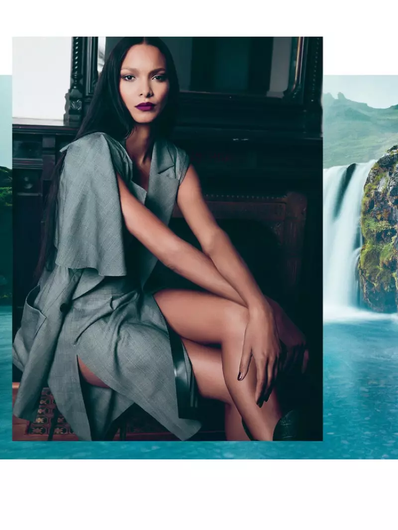 Lais Ribeiro spiller hovedrollen i FLAUNT Magazines vårutgave 2017