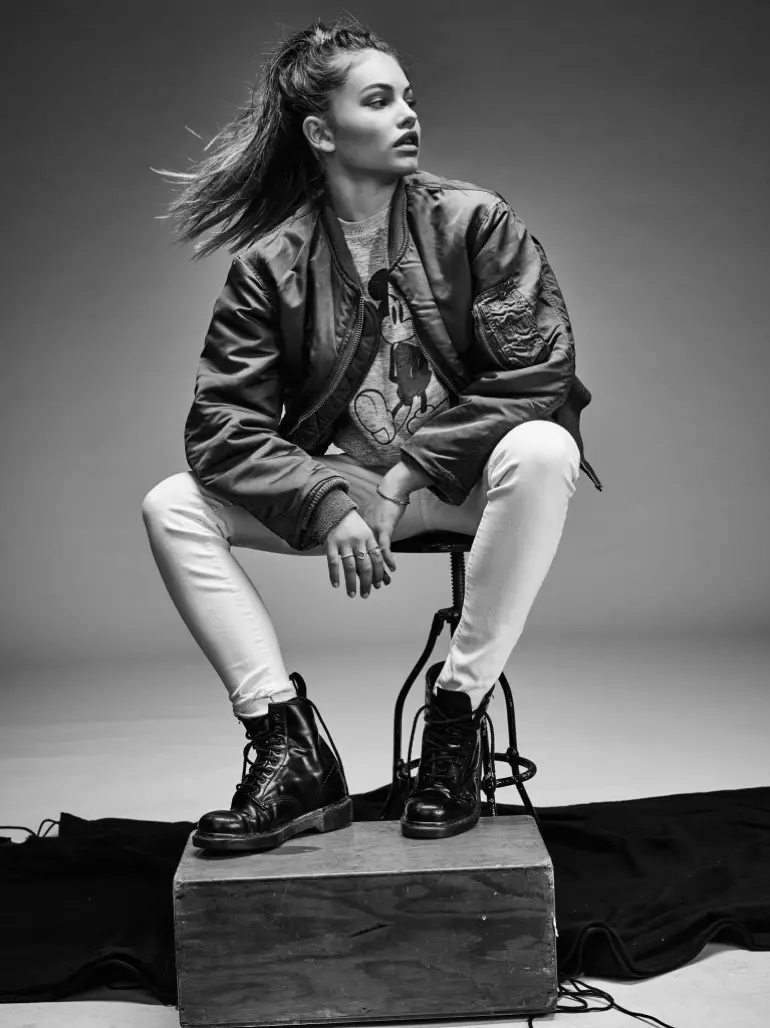 Thylane Blondeau vedèt nan editoryal Flaunt Magazine