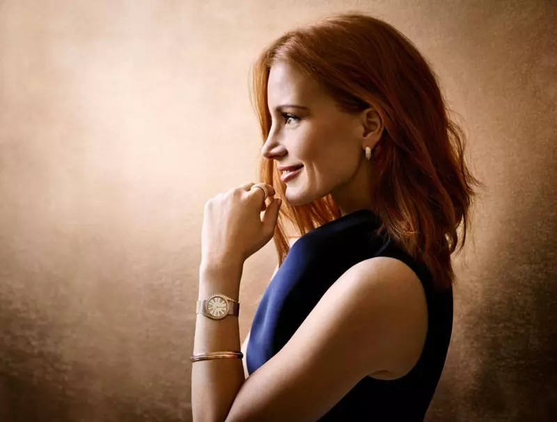 Η Jessica Chastain πρωταγωνιστεί στην καμπάνια Piaget Jewelry 2016