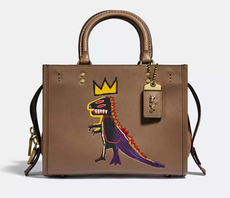 Coach x Jean-Michel Basquiat Rogue 25 手袋 $795