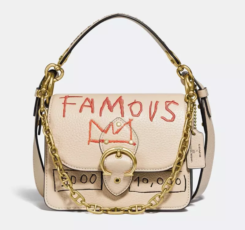 Mokoetlisi x Jean-Michel Basquiat Beat Shoulder Bag 18 $550