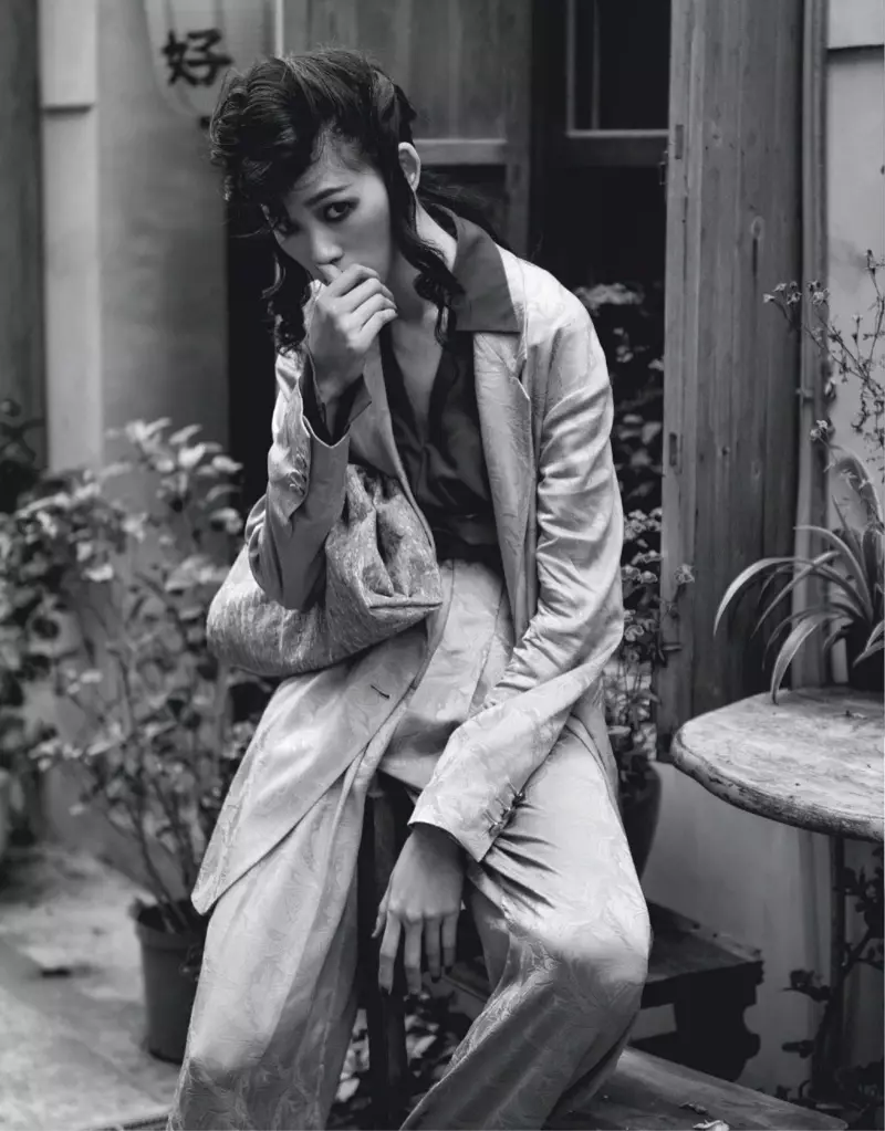 Meng Yu-Lai adopta l'estil Teddy Boy per a Vogue Taiwan