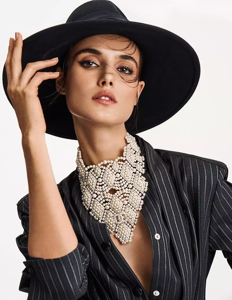 Blanca Padilla Vogue 대만 절충주의 가을 패션 사설