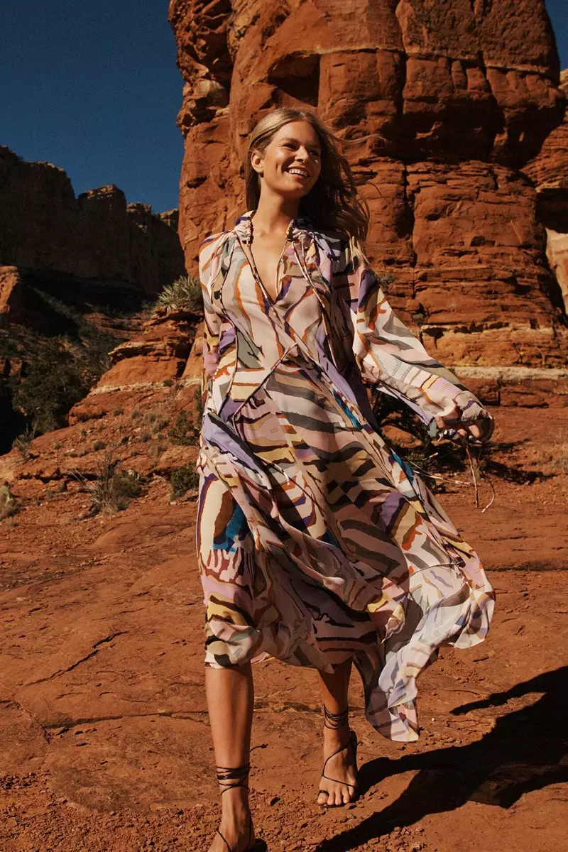 H&M Studio prožektori boho apdrukas 2019. gada pavasarim-vasarai