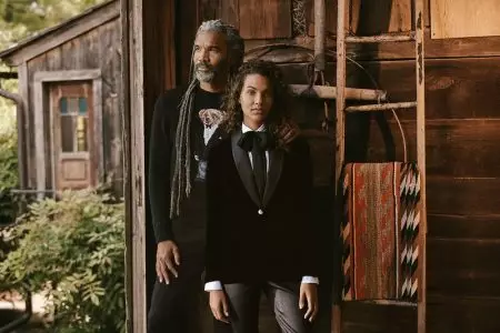 Bambi, Maria et Faith se dirigent vers l'extérieur pour la campagne Ralph Lauren Holiday 2019