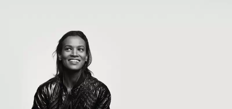 Моделът Лия Кебеде в кампанията на Moncler BEYOND