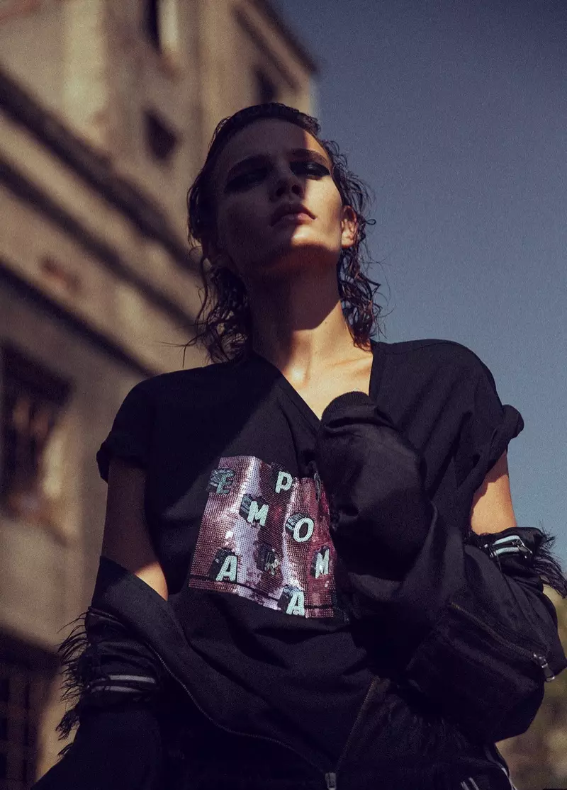 Anja Vuleta Models Cool Girl Styles for Woman Tây Ban Nha