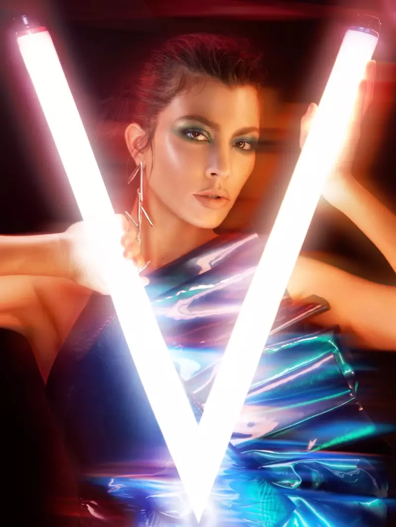 Kourtney Kardashian | V Magazine | Beauty Photoshoot