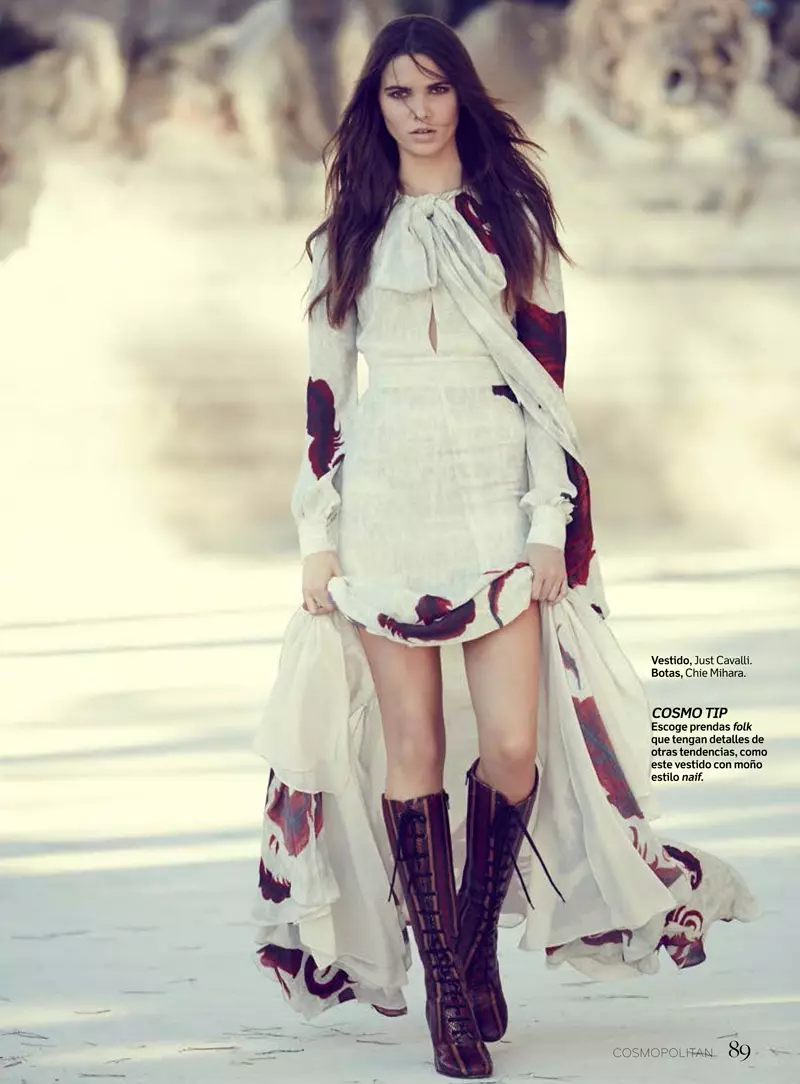 Happy Folk: Vladimir Marti Captures Boho Looks for Cosmopolitan Mexico