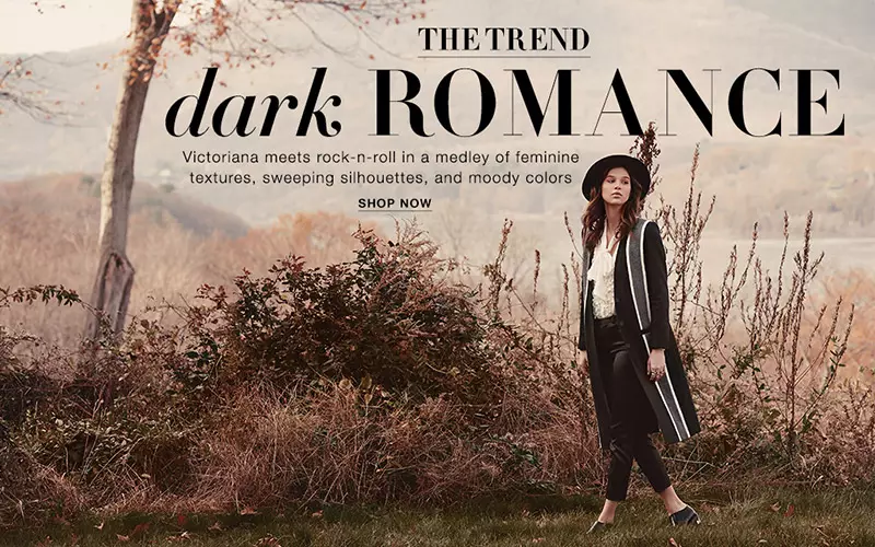 Dark Romance: Shopbop présente la tendance Boho