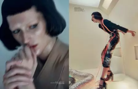 Josephine Le Tutour affronta la moda del futuro per Vogue Ucraina