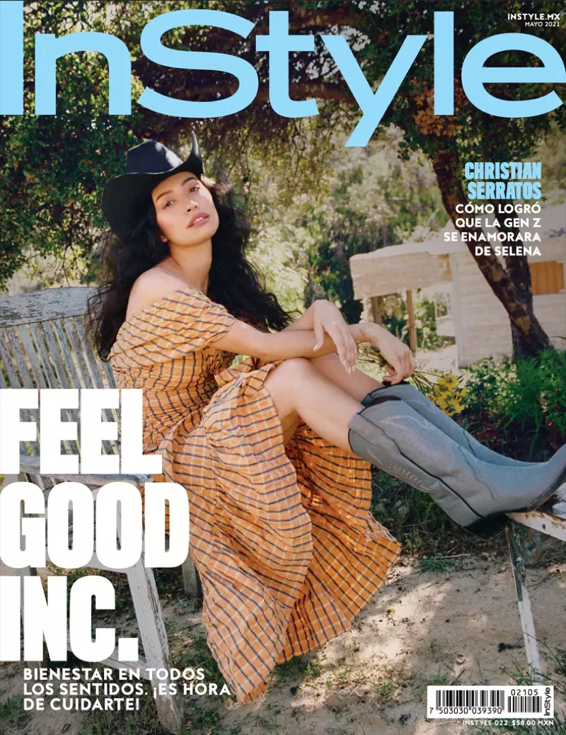 Foto Sampul Christian Serratos InStyle Mexico Graham Dunn